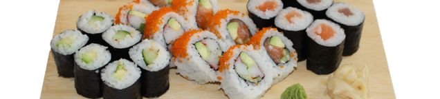 Sushi-Menüs